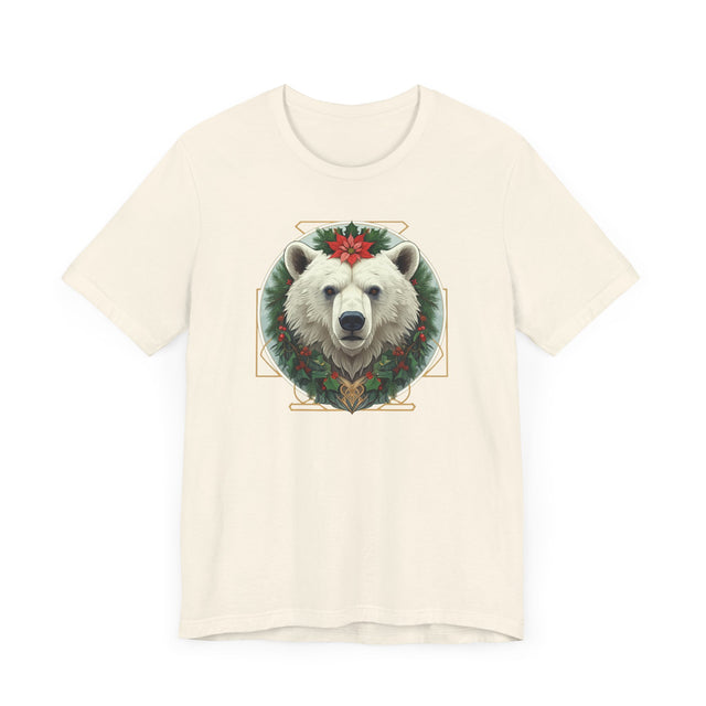 Christmas Polar Bear T-shirt, Yuletide Bear Shirt