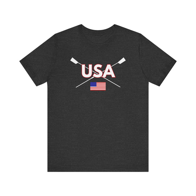 Rowing USA Shirt, Rowing Crew Shirt, Support USA Shirt, USA Rower, Rower Gift, Rowing Coach Gift, Rowing Gift