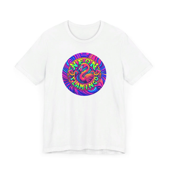 Neon Flamingo T-shirt, Flamingo Tee, Bird Lover