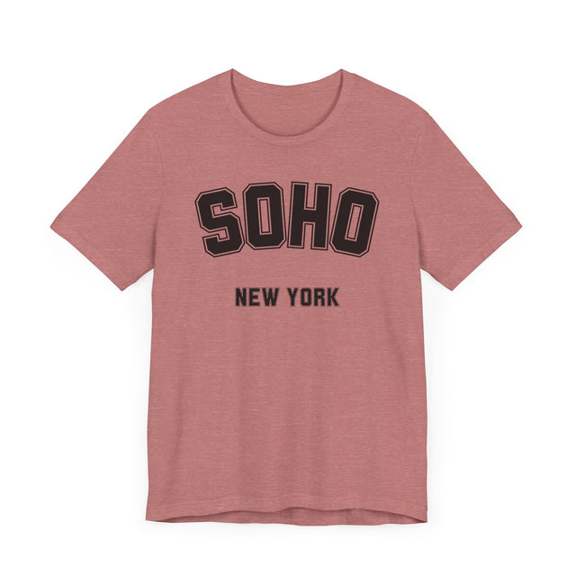 SoHo Tshirt, New York Lover, Hip New York Gift, Real New Yorker T-shirt, Cute T for her, Cool T for him, NYC Tshirt, New York City Gift
