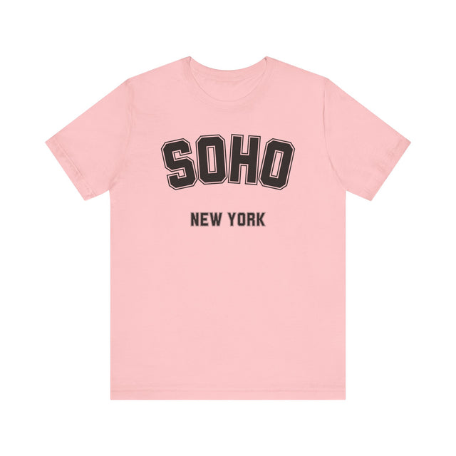 SoHo Tshirt, New York Lover, Hip New York Gift, Real New Yorker T-shirt, Cute T for her, Cool T for him, NYC Tshirt, New York City Gift