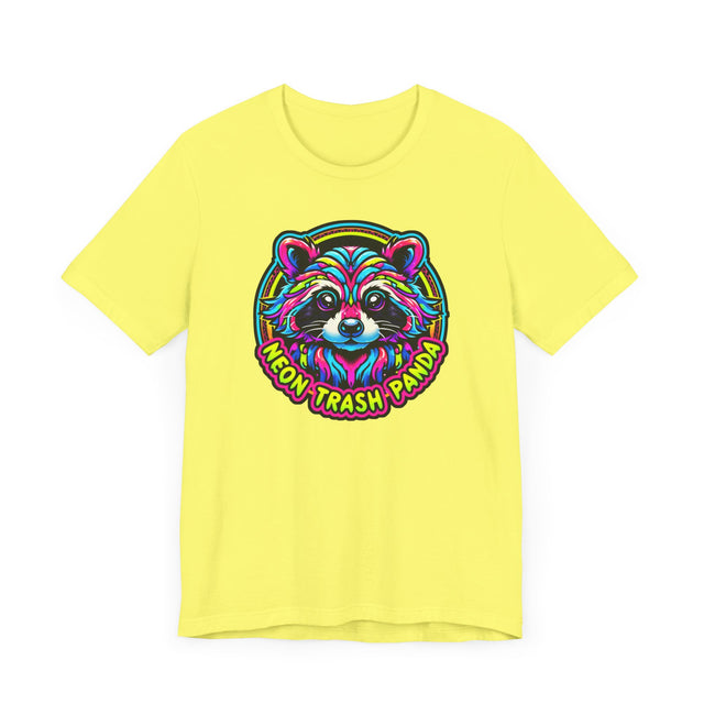 Neon Trash Panda T-shirt, Raccoon Shirt, Animal Lover T shirt