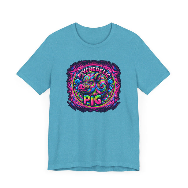 Psychedelic Pig T-shirt, Piggy Tee