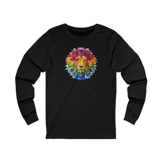 Rainbow Lion Mandala T-shirt,Pride Shirt,Big Cat Lover Top,Rainbow Animals,LGBTQ+ Tee,Queer,Gay,Lesbian,Bisexual,Trans,BGLT,LBGT