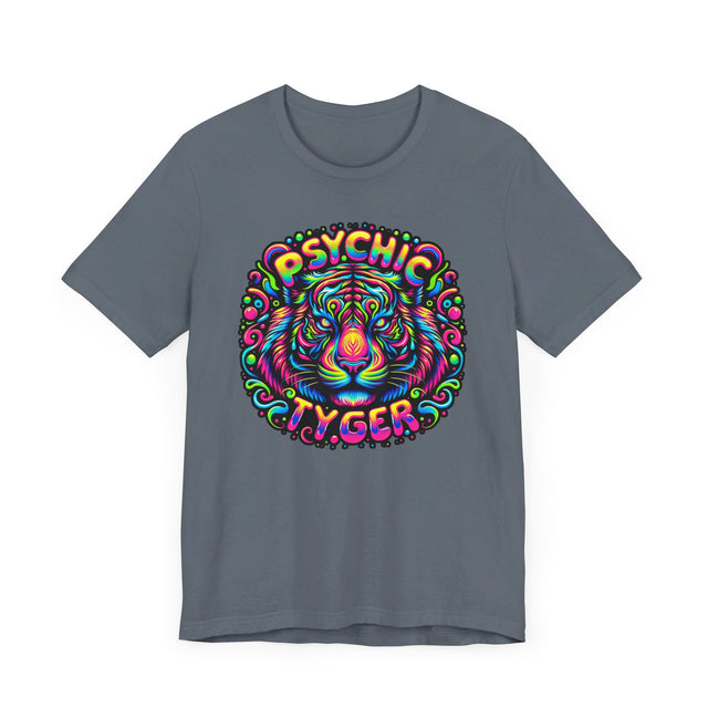 Psychic Tyger T-shirt,Tiger Lover Top,Big Cat Lover