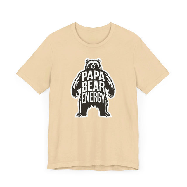 Papa Bear Energy T-shirt, Animal Lover T shirt, Big Bear