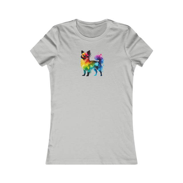 Rainbow Chihuahua T-shirt,Pride Shirt,Dog Lover Top,Rainbow Animals,LGBTQ+ Tee, Chihuahua Owner,Women's Favorite Tee