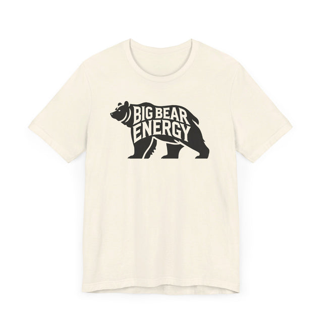 Big Bear Energy Silhouette T-shirt, Animal Lover T shirt, LGBTQ+, Big Bear