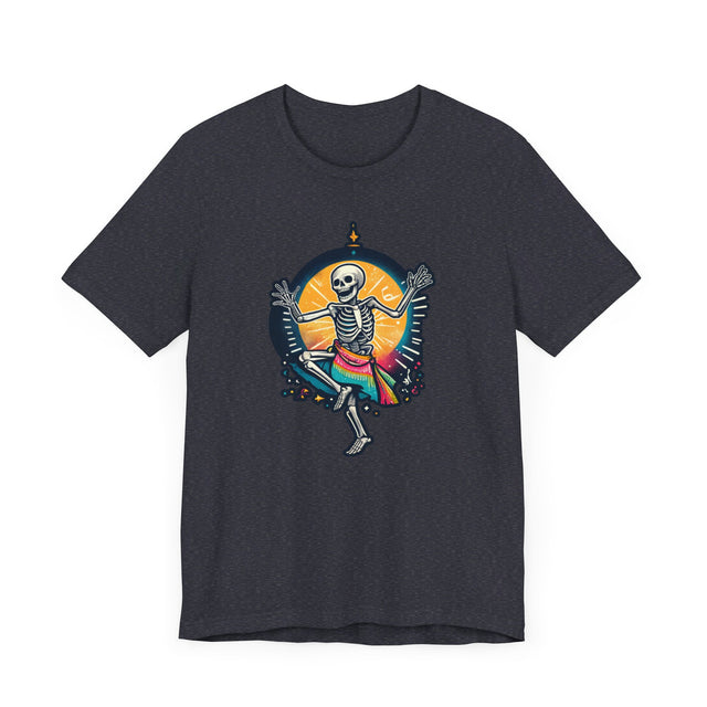 Dancing Skeleton Dark T-shirt, Halloween Shirt