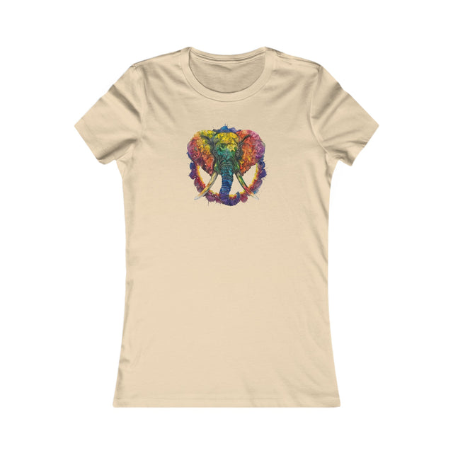 Rainbow Elephant Peace Mandala T-shirt,Pride Shirt,Elephant Lover Top,Rainbow Animals,LGBTQ+ Tee,Queer,Gay,Lesbian,Bisexual,Trans,Women's Favorite Tee