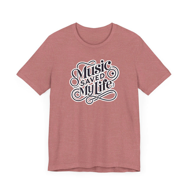 Music Saved My Life T-shirt, Music Lover Shirt