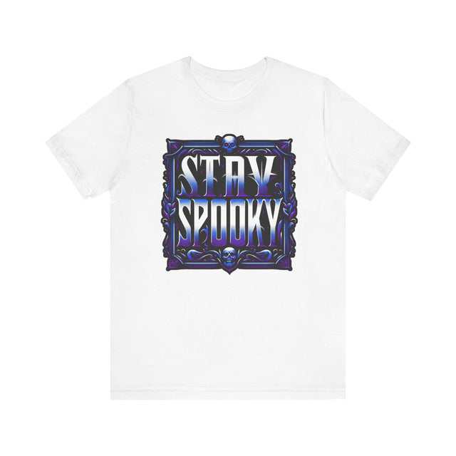 Spooky T-shirt, Gifts for Dad, Halloween Top, Goth Tee, Monster Shirt, Horror Fan, Trick Or Treat Tee, Stay Spooky, Skull, Dark Art, Macabre