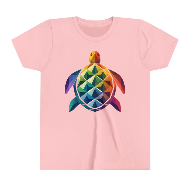 Rainbow Turtle T-shirt,Pride Shirt,LBGT, Sea Turtle T shirt, LGBTQ+ Ally Tee, Queer, BGLT, Ocean,Kids Size