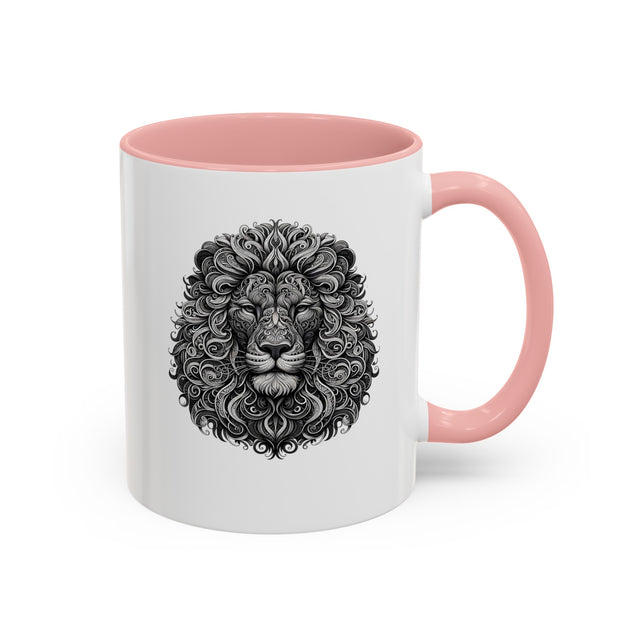 Lion Head Mug, Nature Lover Gift, Safari Gift, Animal Lover Gift, Cat Mug, Gift for Her, Animal mug, Coffee, Tea, Mug, Nature Lover