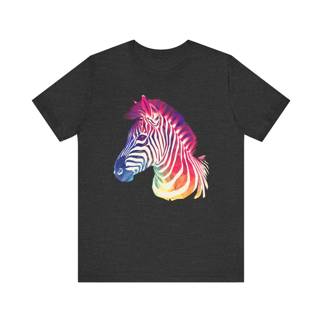 Rainbow Zebra T-shirt,Pride Shirt, Pride Parade Top, Rainbow Animals,LGBTQ+ Tee, Nonbinary, Gay, Lesbian, Bisexual, Trans, BGLT, LBGT, Enby, Pansexual