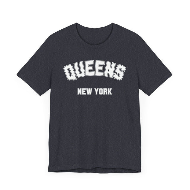 Queens NY Tshirt, New York Lover, Queens Gift, Real New Yorker T-shirt, Cute T for her, Cool T for him, NYC Tshirt, New York City Gift