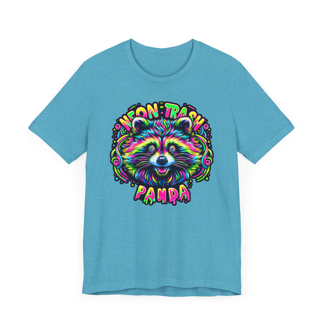 Hypnotic Eyes Neon Trash Panda T-shirt, Raccoon Shirt, Animal Lover T shirt