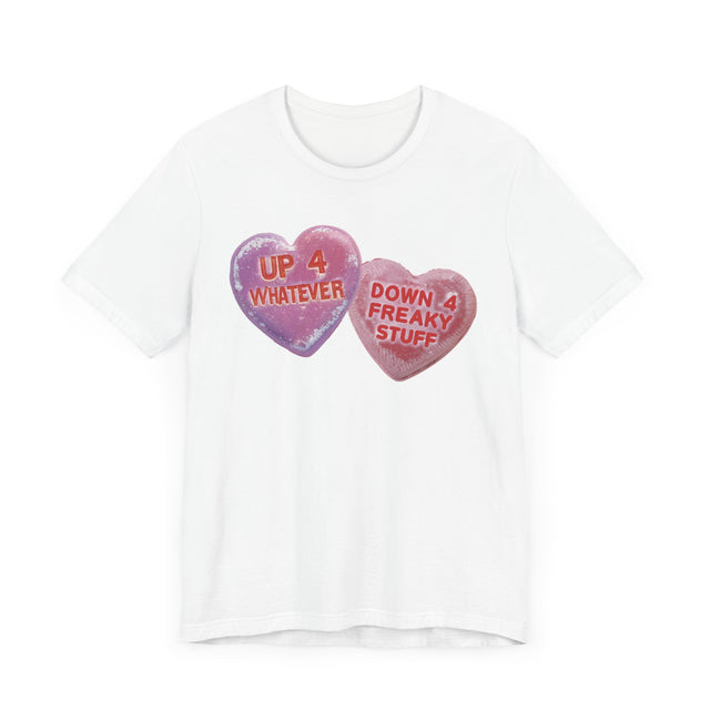Valentine's Candy Heart Shirt, Freaky Valentine