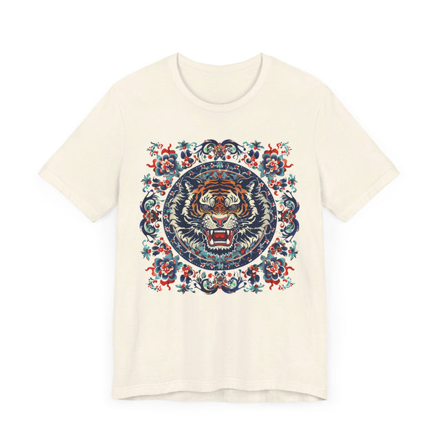 Tiger Mandala T-shirt,Tiger Lover Top,Big Cat Lover