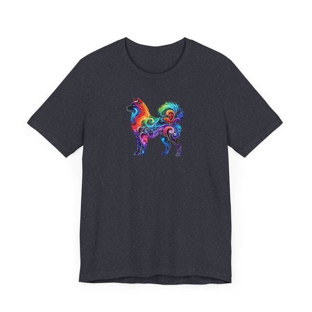 Rainbow Akita T-shirt,Pride Shirt,Dog Lover Top,Rainbow Animals,LGBTQ+ Tee, Akita Owner gift