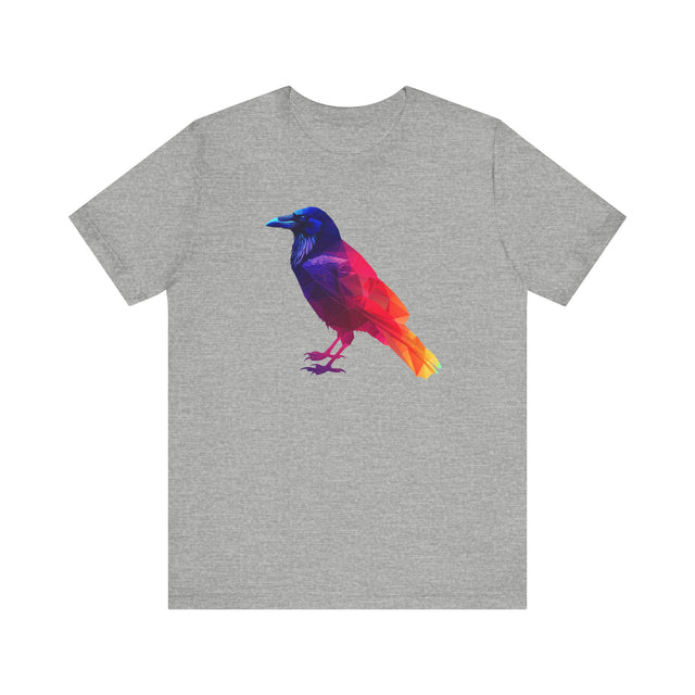 Rainbow Raven T-shirt,Pride Shirt, Pride Parade Top, Rainbow Animals,LGBTQ+ Tee, Nonbinary, Gay, Lesbian, Bisexual, Trans, BGLT, LBGT, Enby, Pansexual