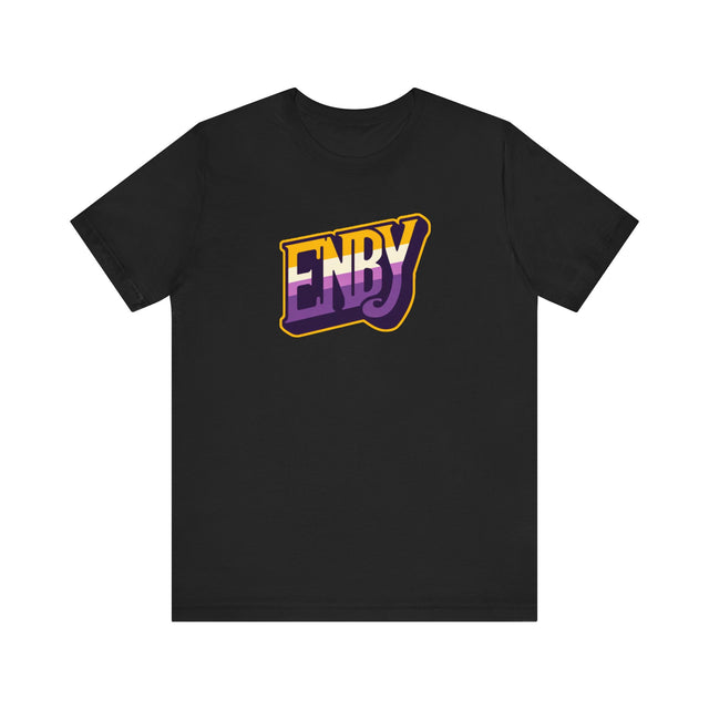 Enby T-shirt,NonBinary Pride Shirt, Non-Binary Top,LGBTQ+ Tee