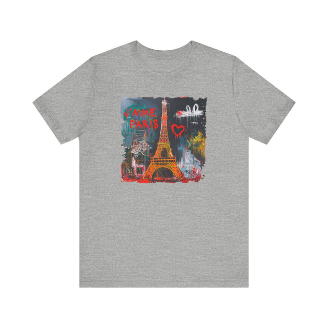 Street art Paris Tshirt, J'aime Paris Tshirt
