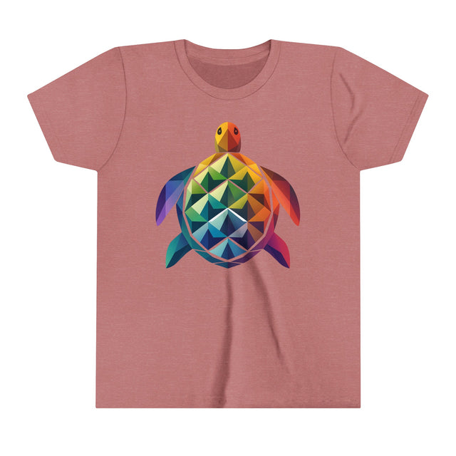 Rainbow Turtle T-shirt,Pride Shirt,LBGT, Sea Turtle T shirt, LGBTQ+ Ally Tee, Queer, BGLT, Ocean,Kids Size