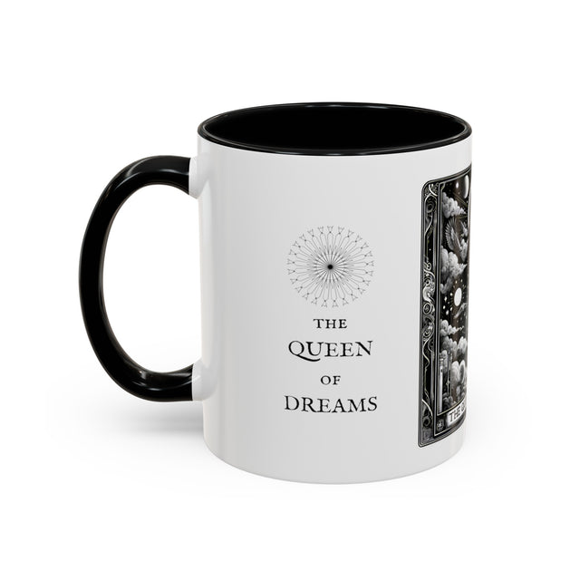 Queen of Dreams,Tarot card Mug,Mother's Day Gift,Tarot Reader Gift,Witchy Cup,Mystical Cards Mug,Gift for her,Gift for Mom,Gift for Wife