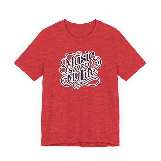 Music Saved My Life T-shirt, Music Lover Shirt