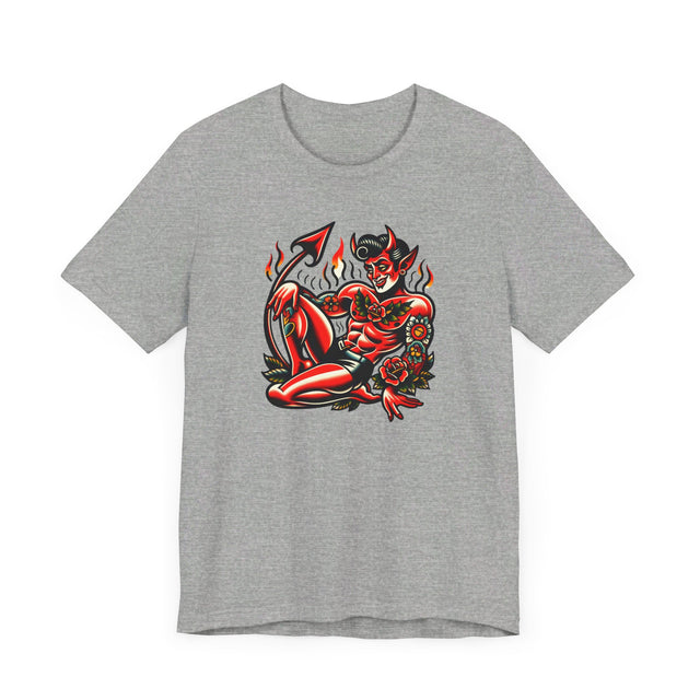 Handsome Devil T-shirt, Flash Tattoo Style Shirt