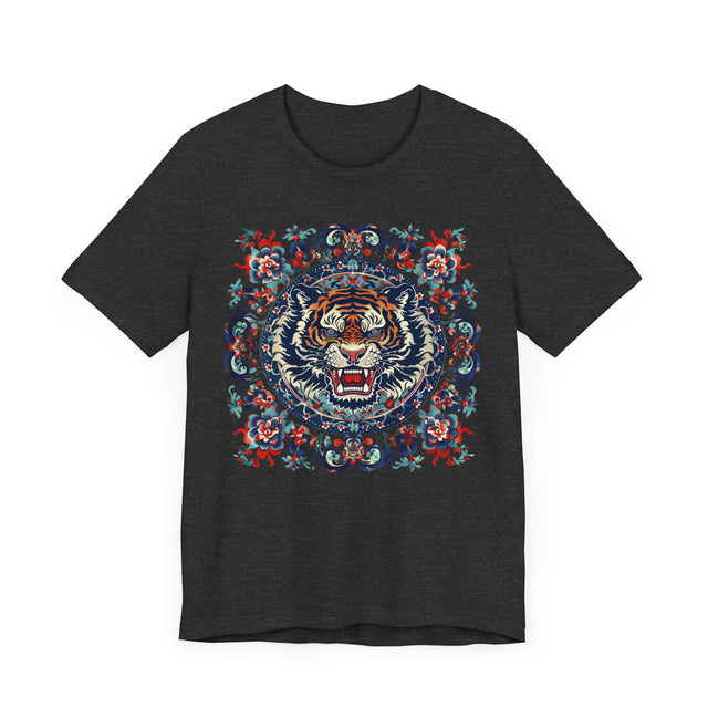 Tiger Mandala T-shirt,Tiger Lover Top,Big Cat Lover