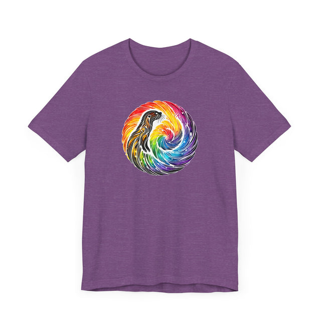 Rainbow Sea Otter Spiral Mandala,Marine life Tee,Sea life lover,Ocean Life,Nautical,Pride Shirt,LGBTQ+ Tee