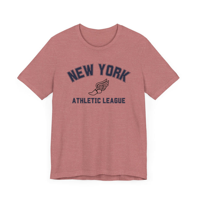 New York Athletic League Tshirt, New York Lover, Athlete Gift, New York Sports, Cute T for her, Cool T for him, NYC Tshirt, New York Runner