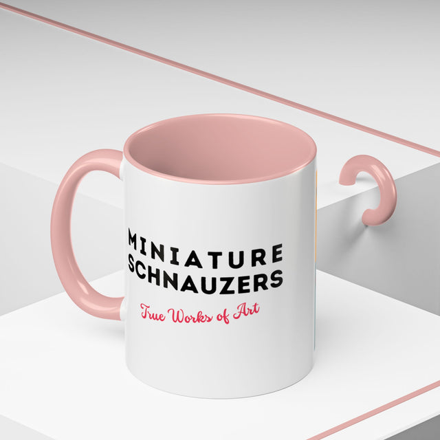 Brown Miniature Schnauzer Coffee Cup