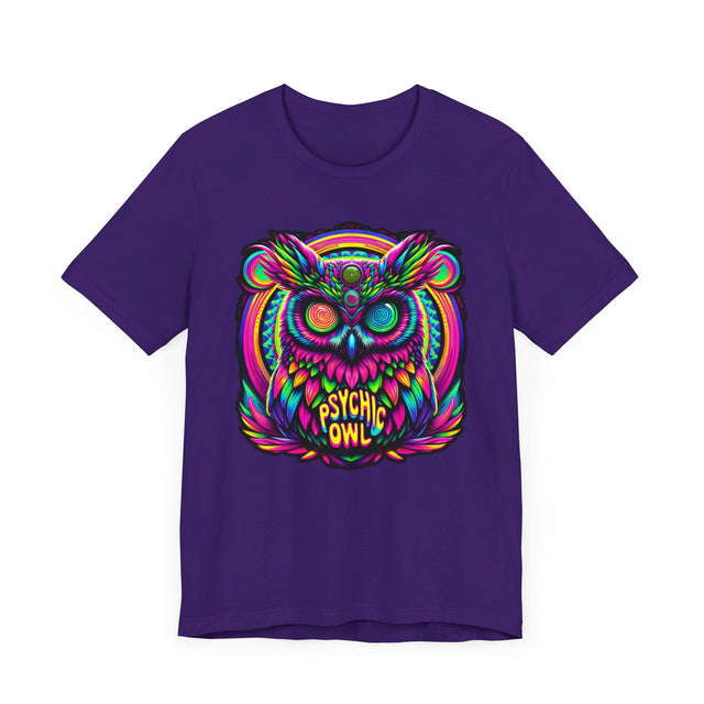 Psychic Owl T-shirt, Owl Tee, Bird Lover