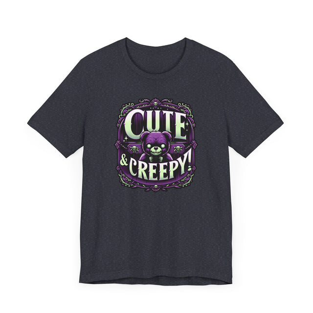 Cute & Creepy Teddy Bear T-shirt, Halloween Shirt
