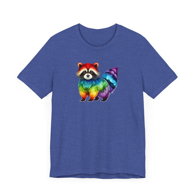 Rainbow Raccoon Alcohol Ink T-shirt, Pride Shirt,Animal Lover T shirt, LGBTQ+, BGLT