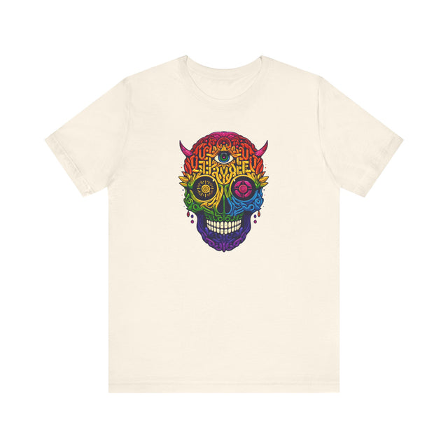 Queer Chaos Fairy Skull Shirt, Radical Fairies, Queer Magic