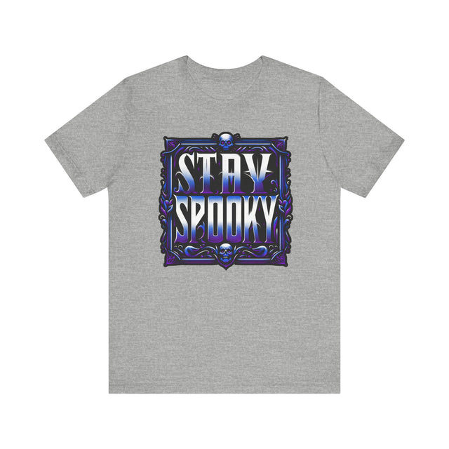 Spooky T-shirt, Gifts for Dad, Halloween Top, Goth Tee, Monster Shirt, Horror Fan, Trick Or Treat Tee, Stay Spooky, Skull, Dark Art, Macabre