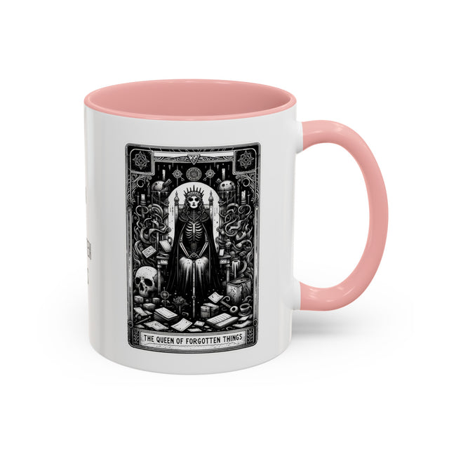Queen of Forgotten Things,Tarot card mug,Mothers Day Gift,Tarot Reader Gift,Witchy cup,Mystical Cards,Astrology,Gift for her,Goth shirt