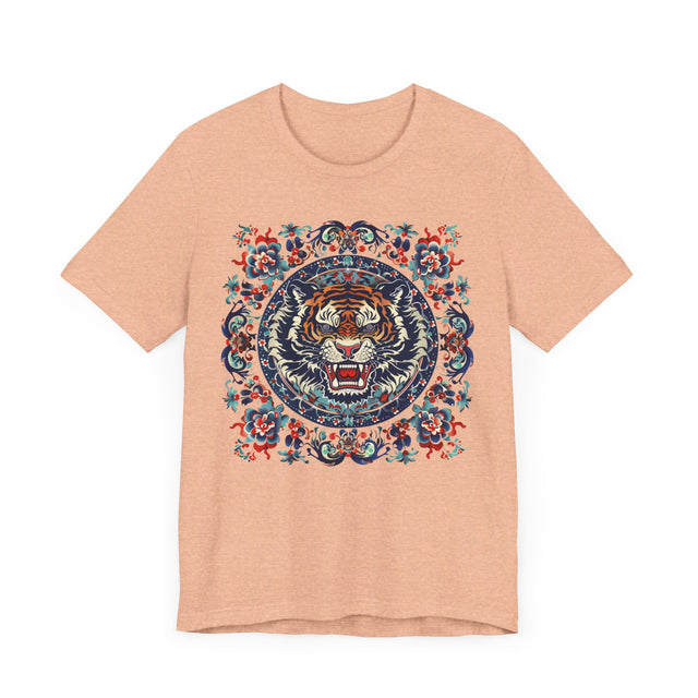 Tiger Mandala T-shirt,Tiger Lover Top,Big Cat Lover