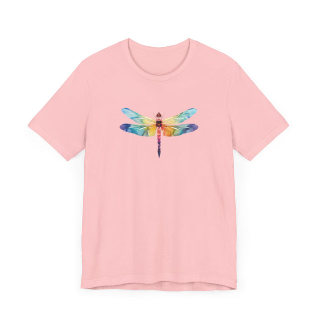 Rainbow Geometric Dragonfly