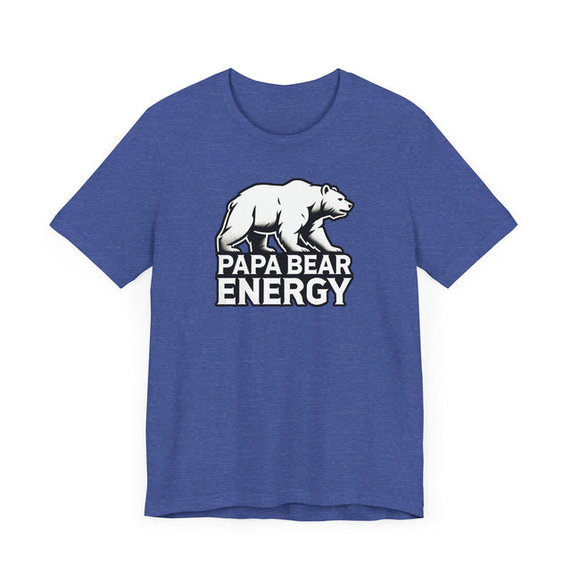 Papa Bear Energy T-shirt, Animal Lover T shirt, Big Bear