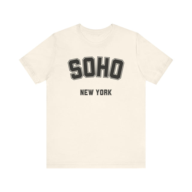 SoHo Tshirt, New York Lover, Hip New York Gift, Real New Yorker T-shirt, Cute T for her, Cool T for him, NYC Tshirt, New York City Gift