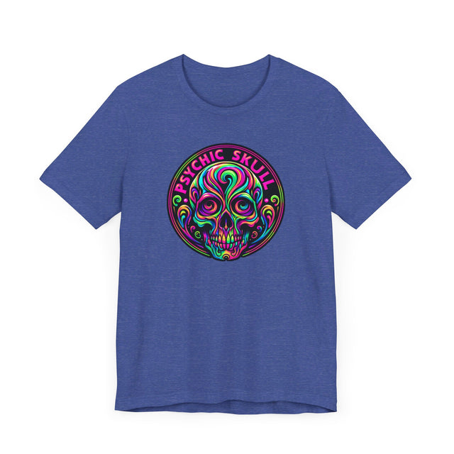 Psychic Skull T-shirt, Halloween Tee, Neon Goth