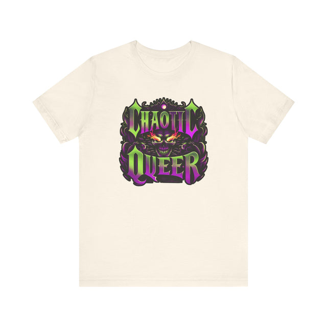 Chaotic Queer Shirt,Pride T-Shirt,Pride Parade T shirt, LGBTQ+ Tee,Nonbinary,Gay,Lesbian,Bisexual,Trans,BGLT,LBGT,Radical Fairies,Queer Goth