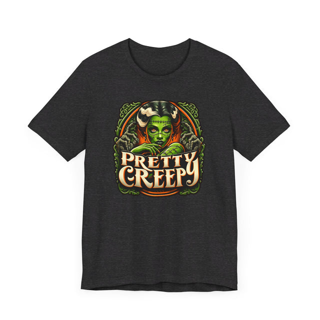 Pretty Creepy Bride of Frankenstein T-shirt, Halloween Shirt