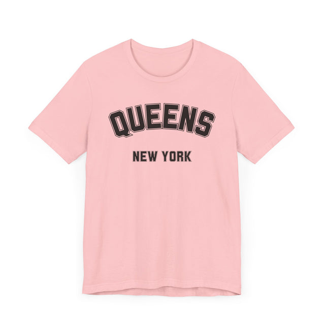Queens NY Tshirt, New York Lover, Queens Gift, Real New Yorker T-shirt, Cute T for her, Cool T for him, NYC Tshirt, New York City Gift