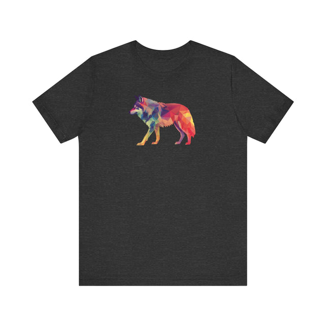 Rainbow Wolf T-shirt,Pride Shirt,Pride Parade Top,Rainbow Animals,LGBTQ+ Tee,Nonbinary,Gay,Lesbian,Bisexual,Trans,BGLT,Enby,Pansexual